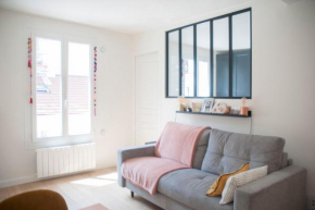 Charming apt- 5 min from the Parc de Belleville!